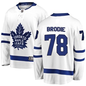 Toronto Maple Leafs 2022 Reverse Retro 2.0 T.J. Brodie 78 Blue