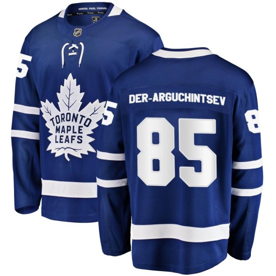 Men's Toronto Maple Leafs Semyon Der-Arguchintsev Fanatics Branded  Breakaway Away Jersey - White