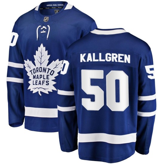 Youth Toronto Maple Leafs Erik Kallgren Adidas Authentic Alternate Jersey -  Red